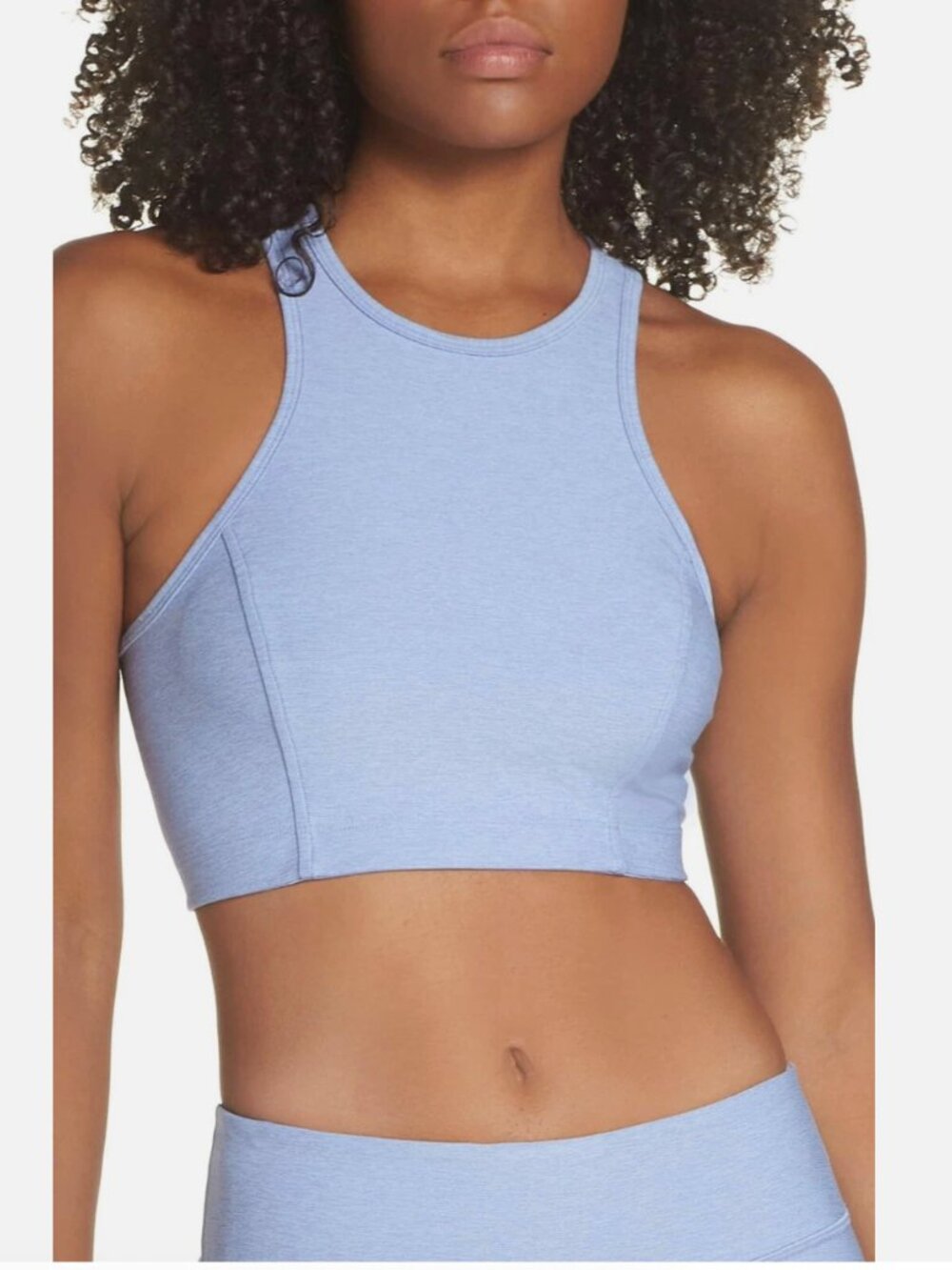 Outdoor Voices Athena Crop Top Lilac Small